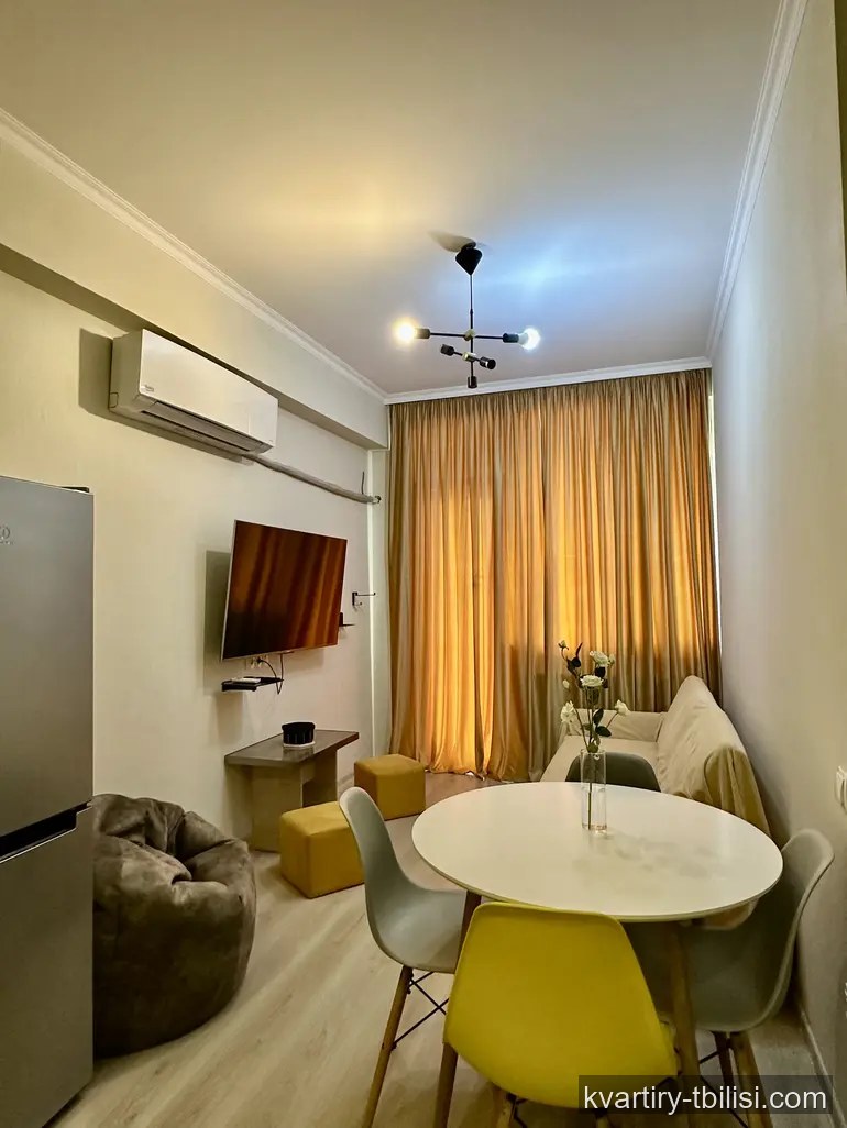 Двухкомнатная квартира на Сабуртало — 750 USD/мес | Tbilisi Homes