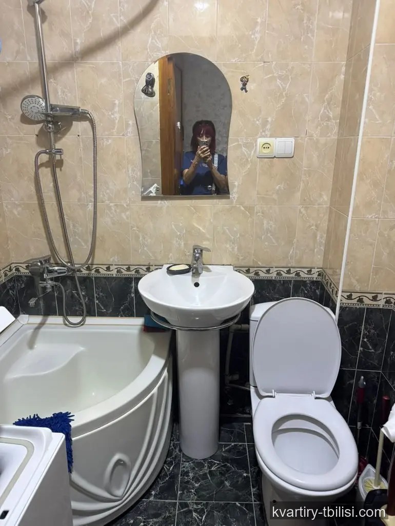 2-bedroom Apartment for rent in Saburtalo, Tbilisi, 50 sqm, floor 1/9 — 500 USD/month | Tbilisi Homes