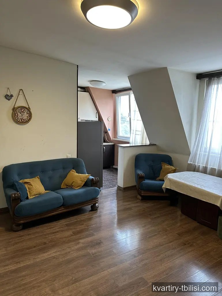 Двухкомнатная квартира на Сабуртало — 450 USD/мес | Tbilisi Homes