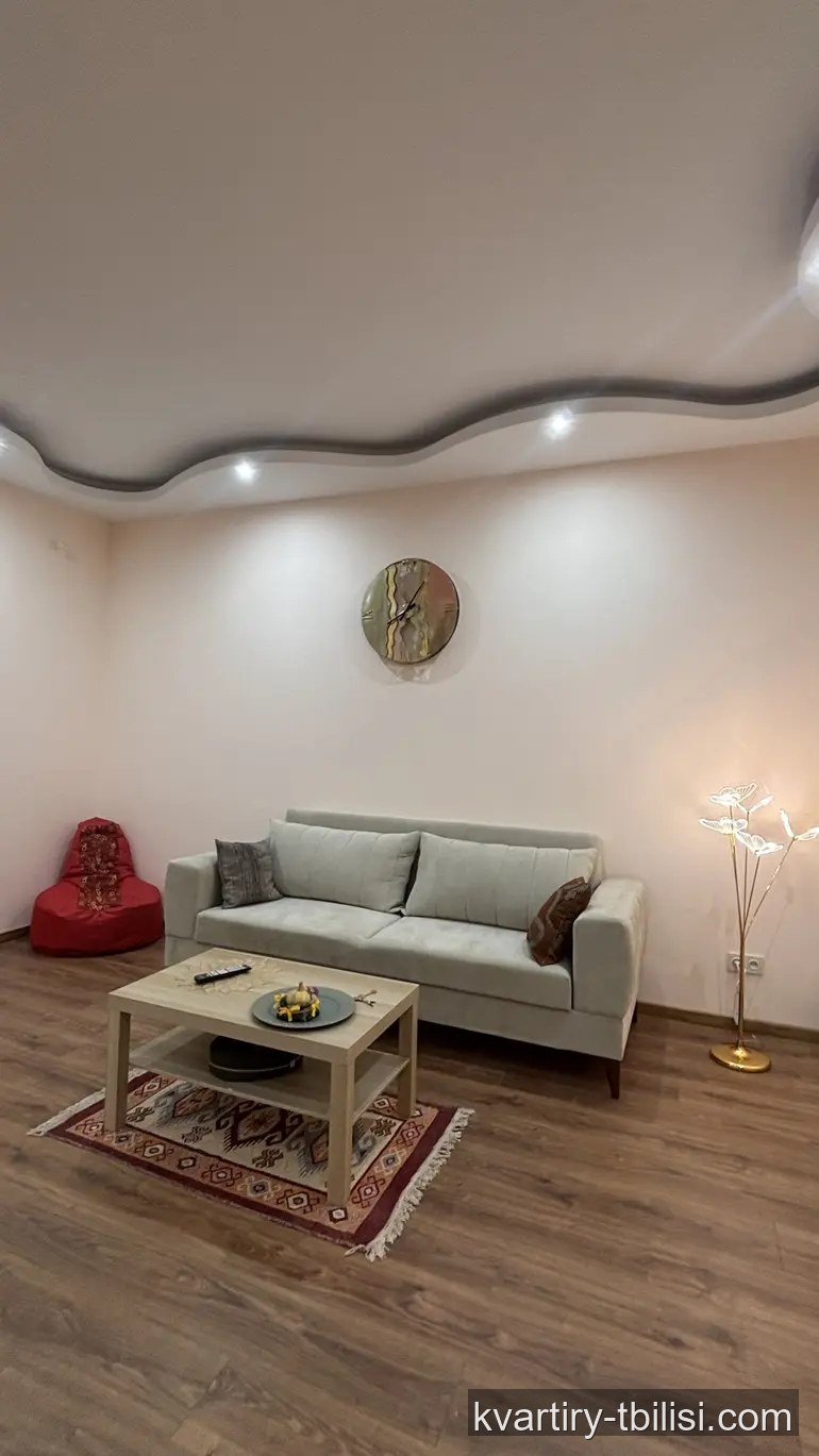 2-bedroom Apartment for rent in Saburtalo, Tbilisi, 65 sqm, floor 3/8 — 700 USD/month | Tbilisi Homes