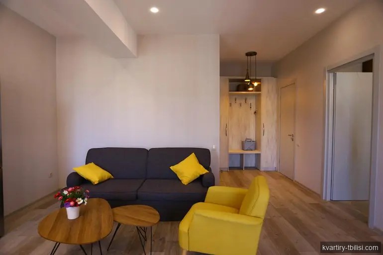 Двухкомнатная квартира на Сабуртало — 750 USD/мес | Tbilisi Homes