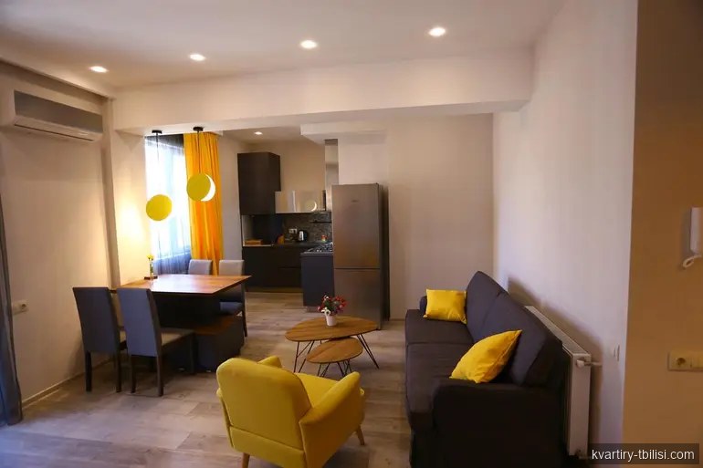 Двухкомнатная квартира на Сабуртало — 750 USD/мес | Tbilisi Homes