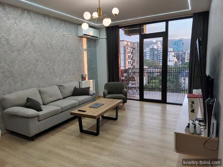 2-bedroom Apartment for rent in Saburtalo, Tbilisi, 68.4 sqm, floor 9/23 — 1 250 USD/month | Tbilisi Homes
