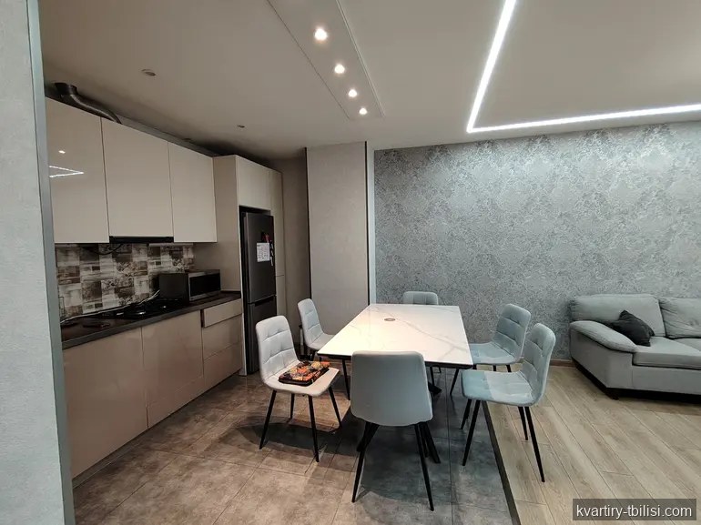 2-bedroom Apartment for rent in Saburtalo, Tbilisi, 68.4 sqm, floor 9/23 — 1 250 USD/month | Tbilisi Homes