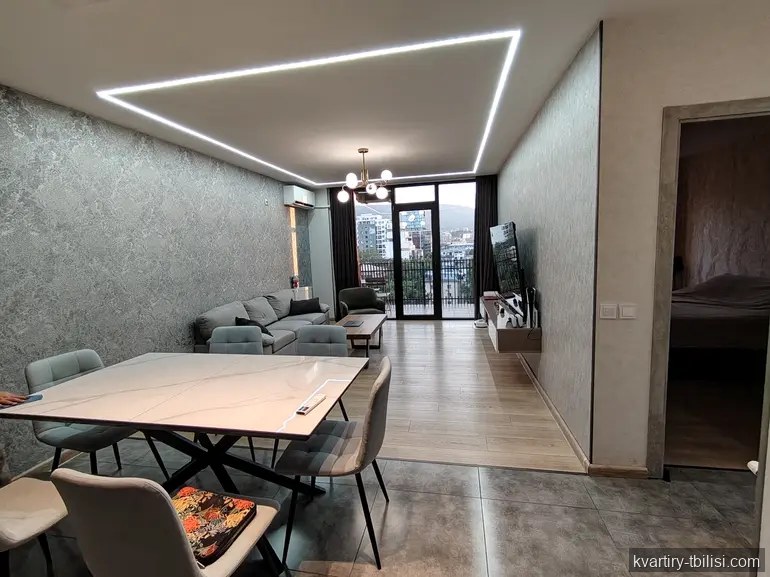 2-bedroom Apartment for rent in Saburtalo, Tbilisi, 68.4 sqm, floor 9/23 — 1 250 USD/month | Tbilisi Homes