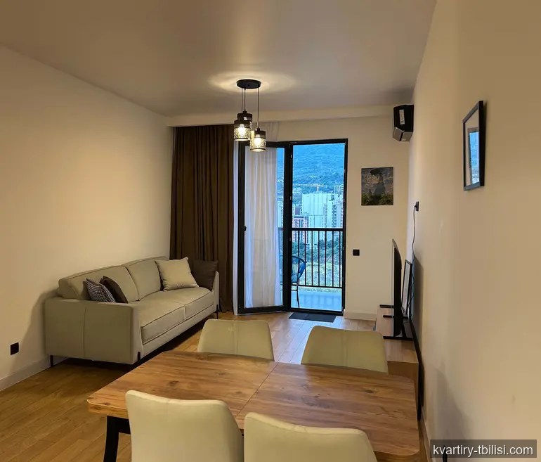 Двухкомнатная квартира на Сабуртало — 800 USD/мес | Tbilisi Homes