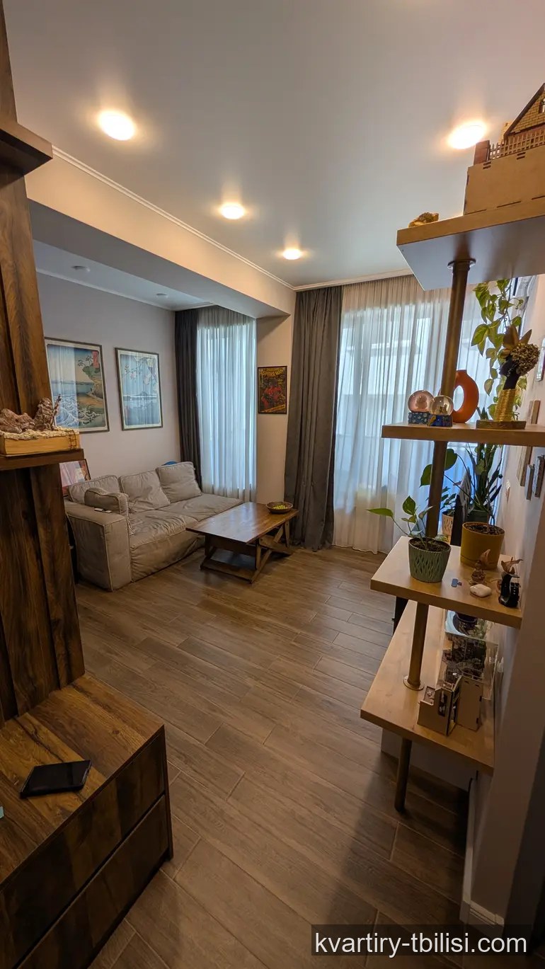 2-bedroom Apartment for rent in Saburtalo, Tbilisi, 42.5 sqm, floor 7/13 — 800 USD/month | Tbilisi Homes