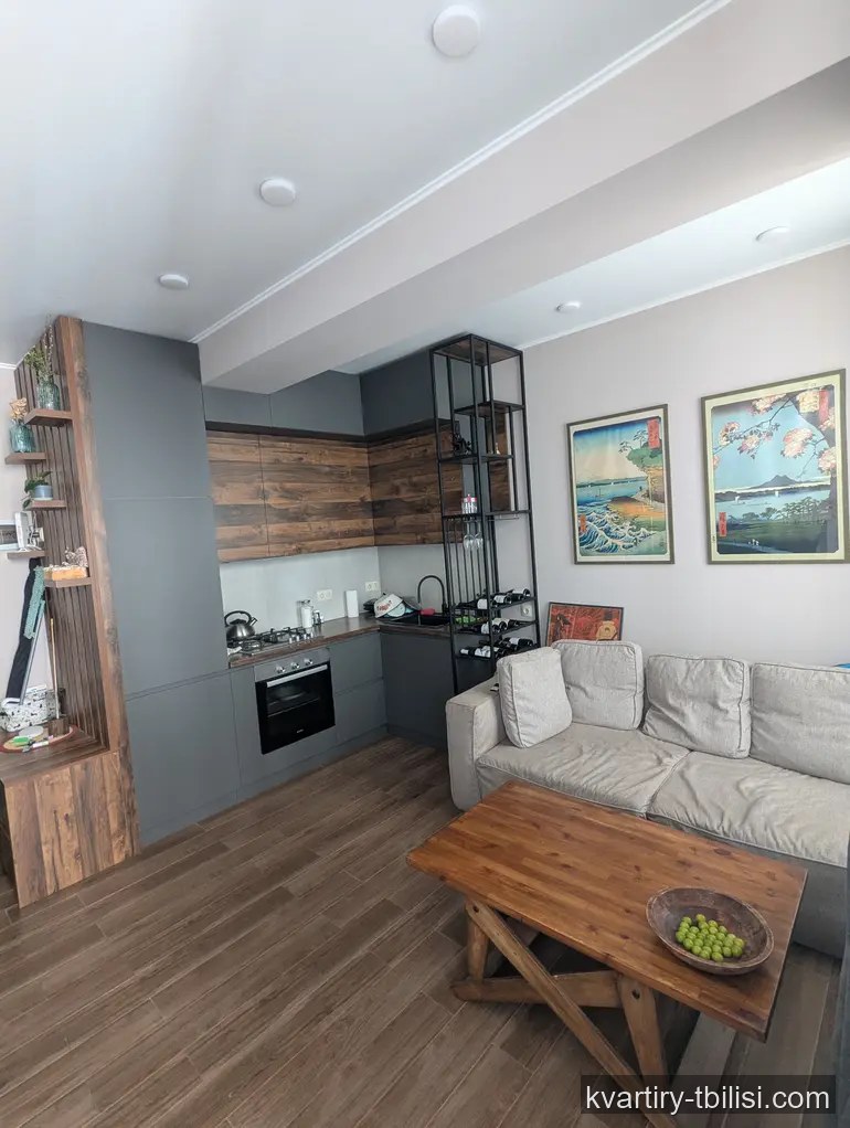 2-bedroom Apartment for rent in Saburtalo, Tbilisi, 42.5 sqm, floor 7/13 — 800 USD/month | Tbilisi Homes