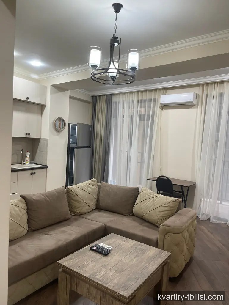 Двухкомнатная квартира на Сабуртало — 700 USD/мес | Tbilisi Homes