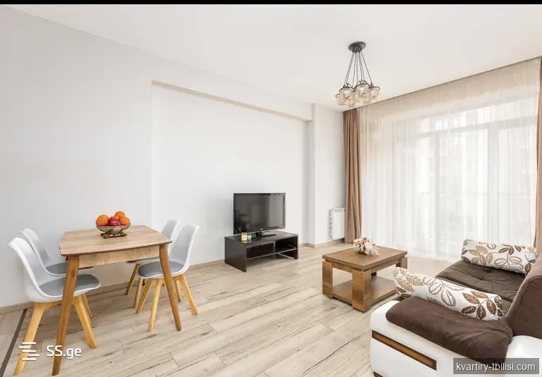 Двухкомнатная квартира на Сабуртало — 800 USD/мес | Tbilisi Homes