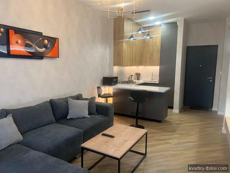 Двухкомнатная квартира на Сабуртало — 1 000 USD/мес | Tbilisi Homes