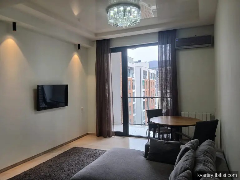2-bedroom Apartment for rent in Saburtalo, Tbilisi, 55 sqm, floor 9/12 — 750 USD/month | Tbilisi Homes