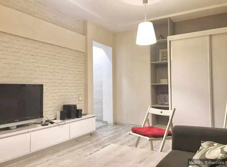2-bedroom Apartment for rent in Saburtalo, Tbilisi, 45 sqm, floor 1/8 — 600 USD/month | Tbilisi Homes