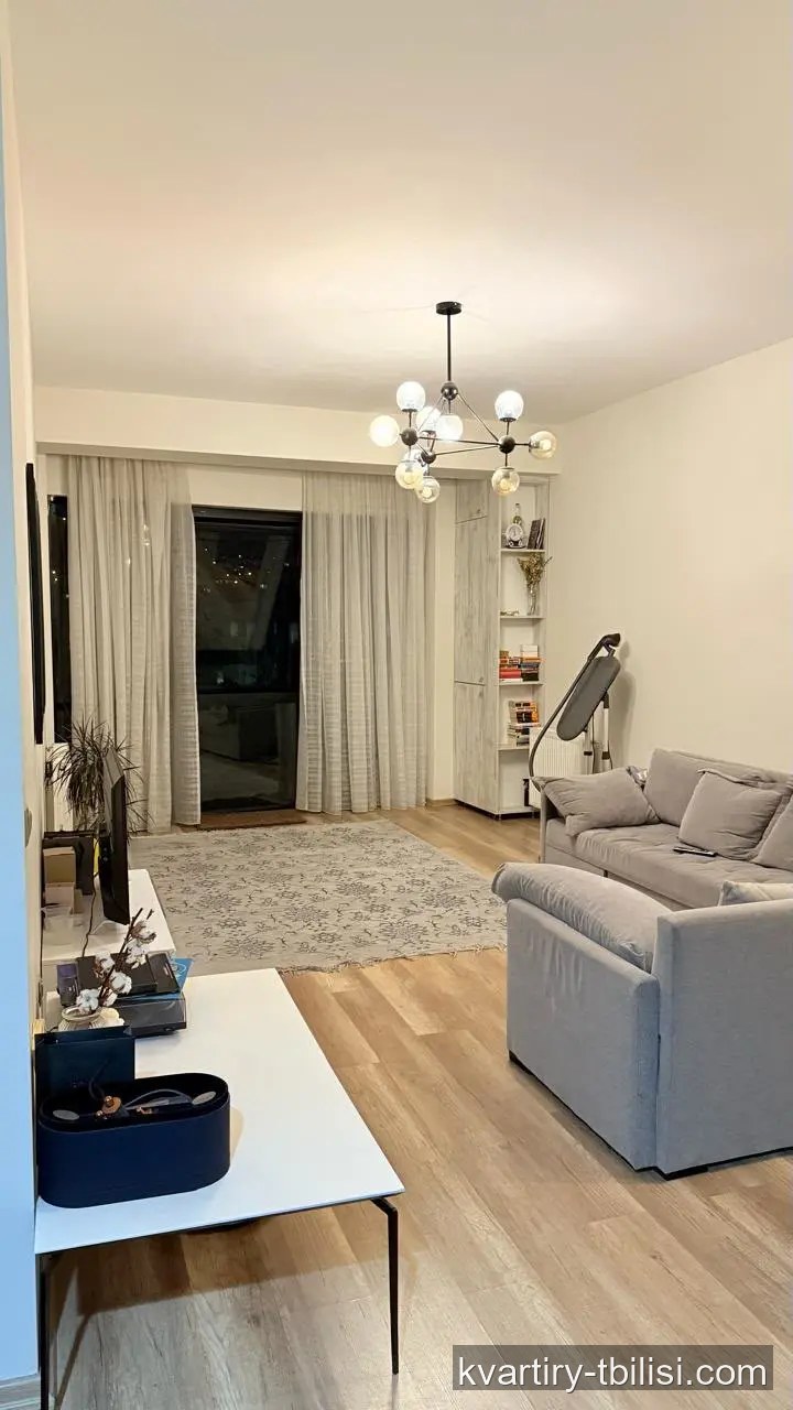 2-bedroom Apartment for rent in Saburtalo, Tbilisi, 68 sqm, floor 7/16 — 900 USD/month | Tbilisi Homes