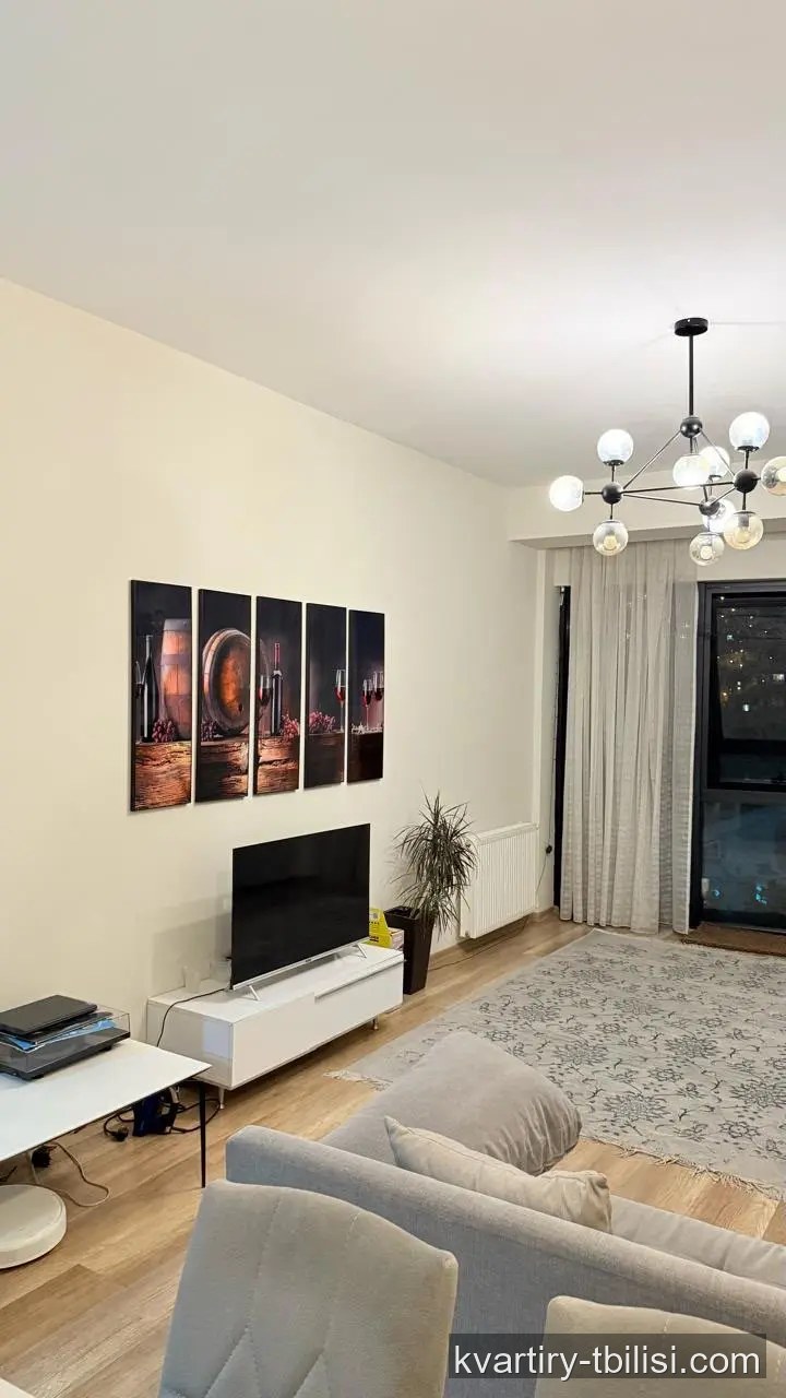 2-bedroom Apartment for rent in Saburtalo, Tbilisi, 68 sqm, floor 7/16 — 900 USD/month | Tbilisi Homes