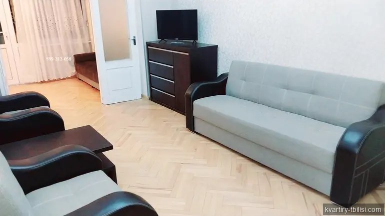 2-bedroom Apartment for rent in Saburtalo, Tbilisi, 70 sqm, floor 2/5 — 650 USD/month | Tbilisi Homes