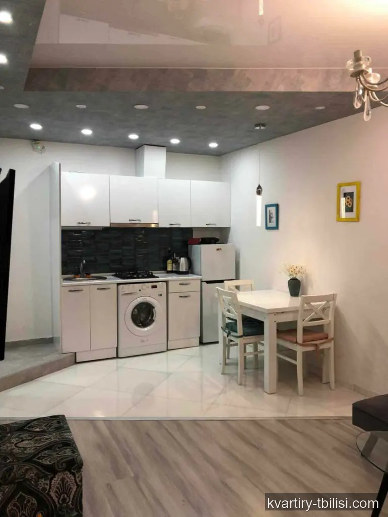 Двухкомнатная квартира на Сабуртало — 497 USD/мес | Tbilisi Homes
