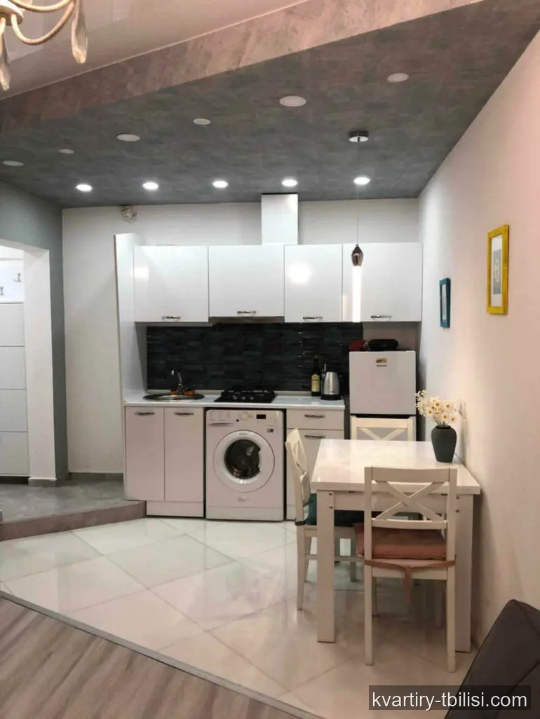 Двухкомнатная квартира на Сабуртало — 497 USD/мес | Tbilisi Homes
