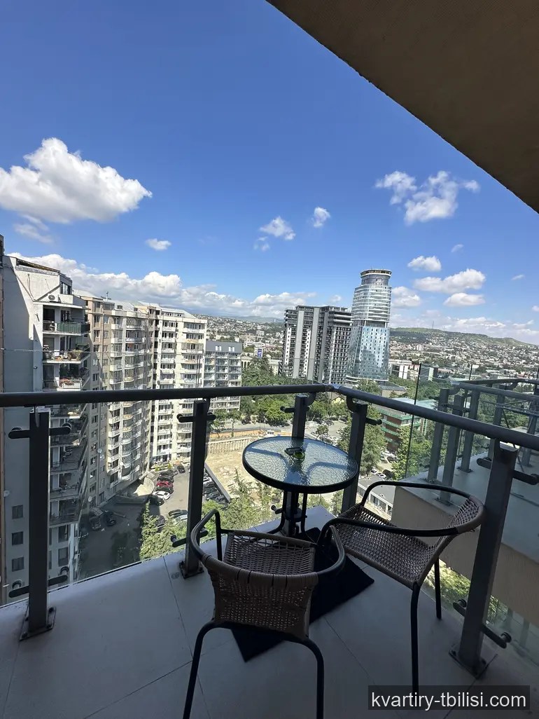 Двухкомнатная квартира на Сабуртало — 1 200 USD/мес | Tbilisi Homes