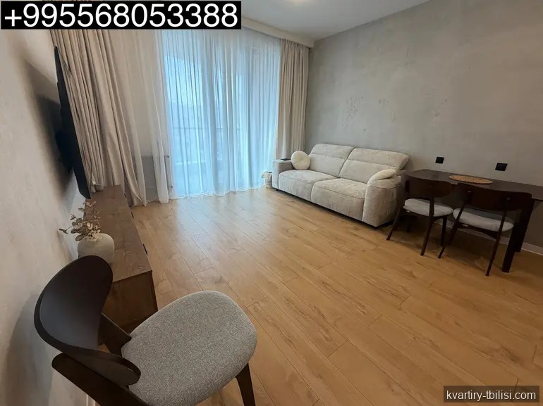 Двухкомнатная квартира на Сабуртало — 1 400 USD/мес | Tbilisi Homes