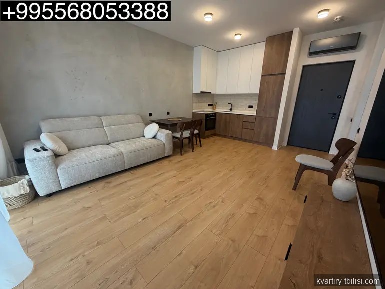 Двухкомнатная квартира на Сабуртало — 1 400 USD/мес | Tbilisi Homes