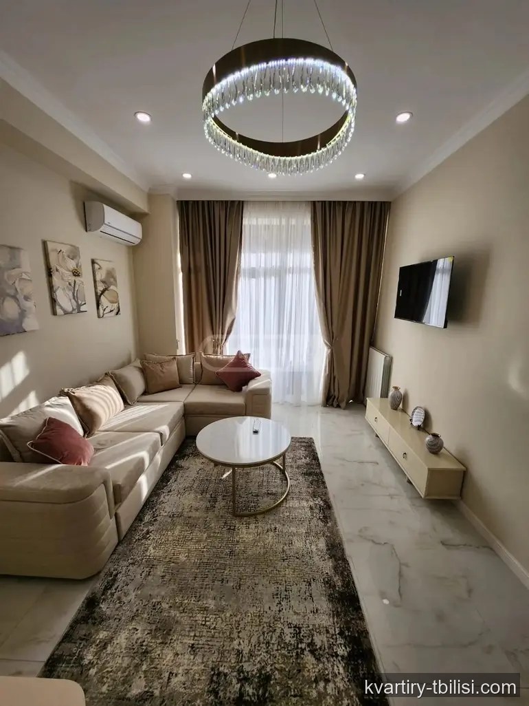 Двухкомнатная квартира на Сабуртало — 1 100 USD/мес | Tbilisi Homes