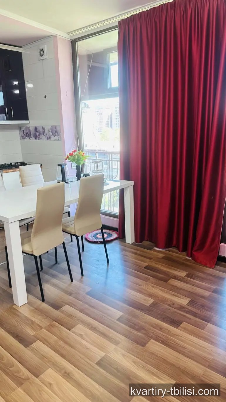 Двухкомнатная квартира на Сабуртало — 550 USD/мес | Tbilisi Homes