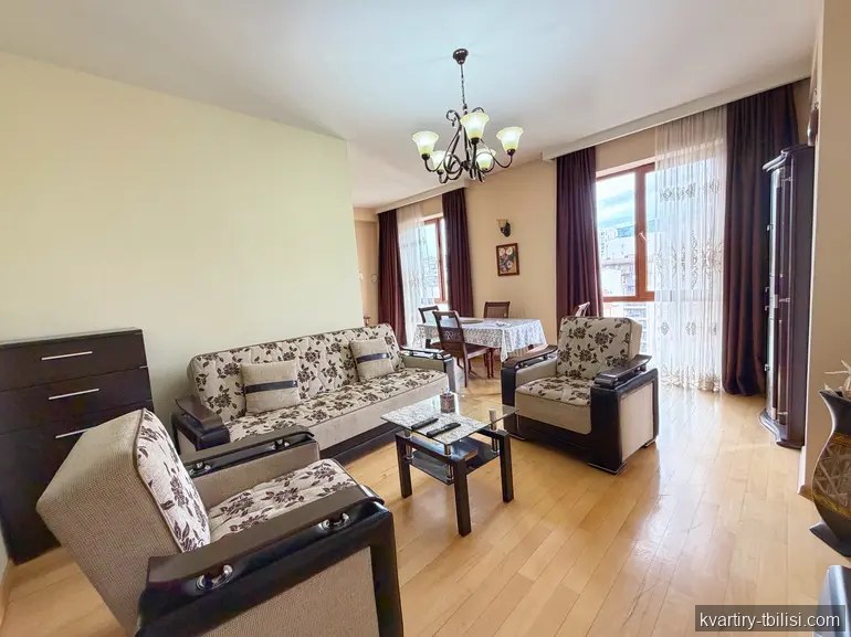 Двухкомнатная квартира на Сабуртало — 850 USD/мес | Tbilisi Homes