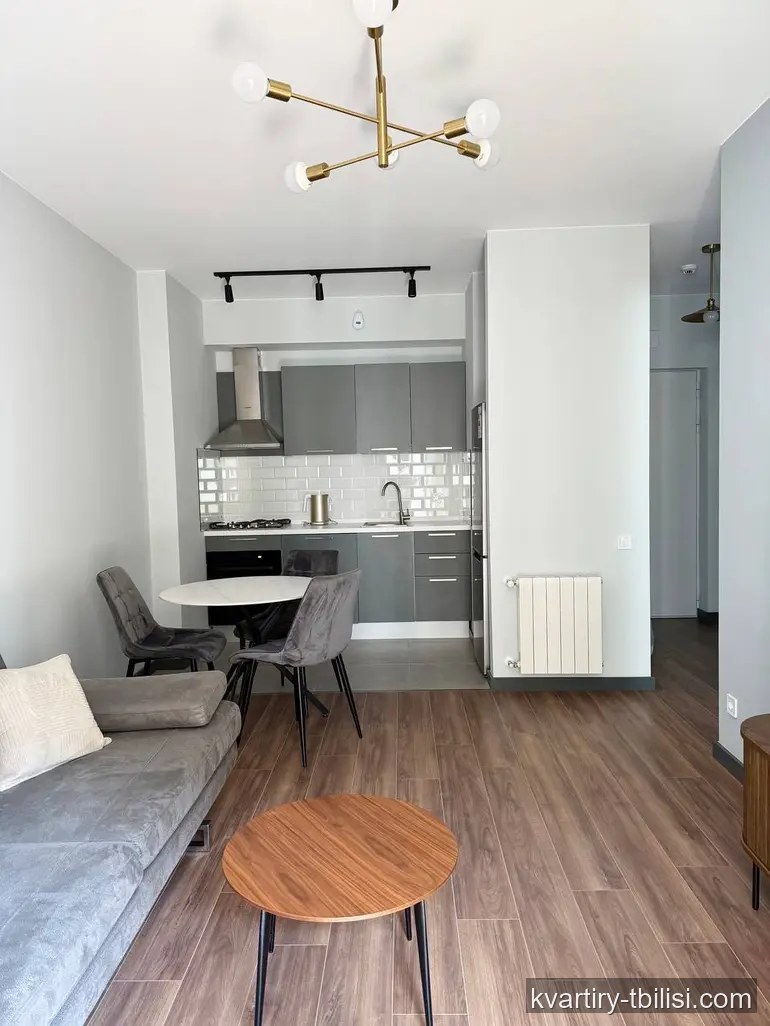 2-bedroom Apartment for rent in Saburtalo, Tbilisi, 48 sqm, floor 5/8 — 600 USD/month | Tbilisi Homes