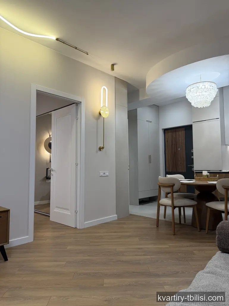 Двухкомнатная квартира на Сабуртало — 1 150 USD/мес | Tbilisi Homes