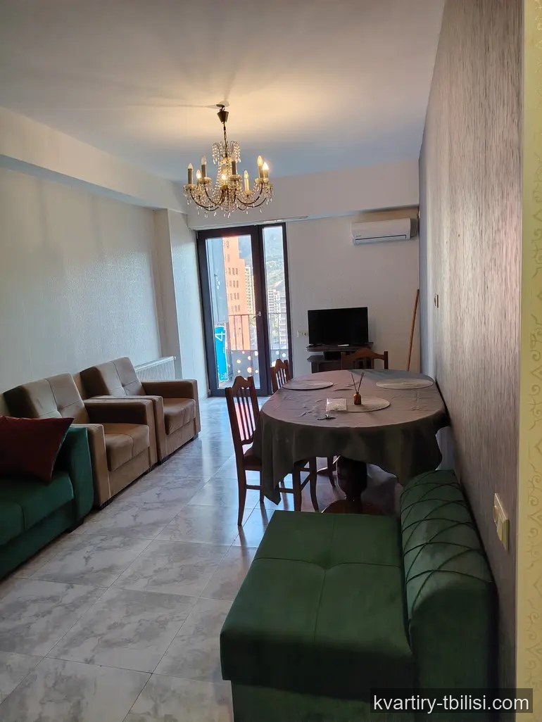 Двухкомнатная квартира на Сабуртало — 650 USD/мес | Tbilisi Homes