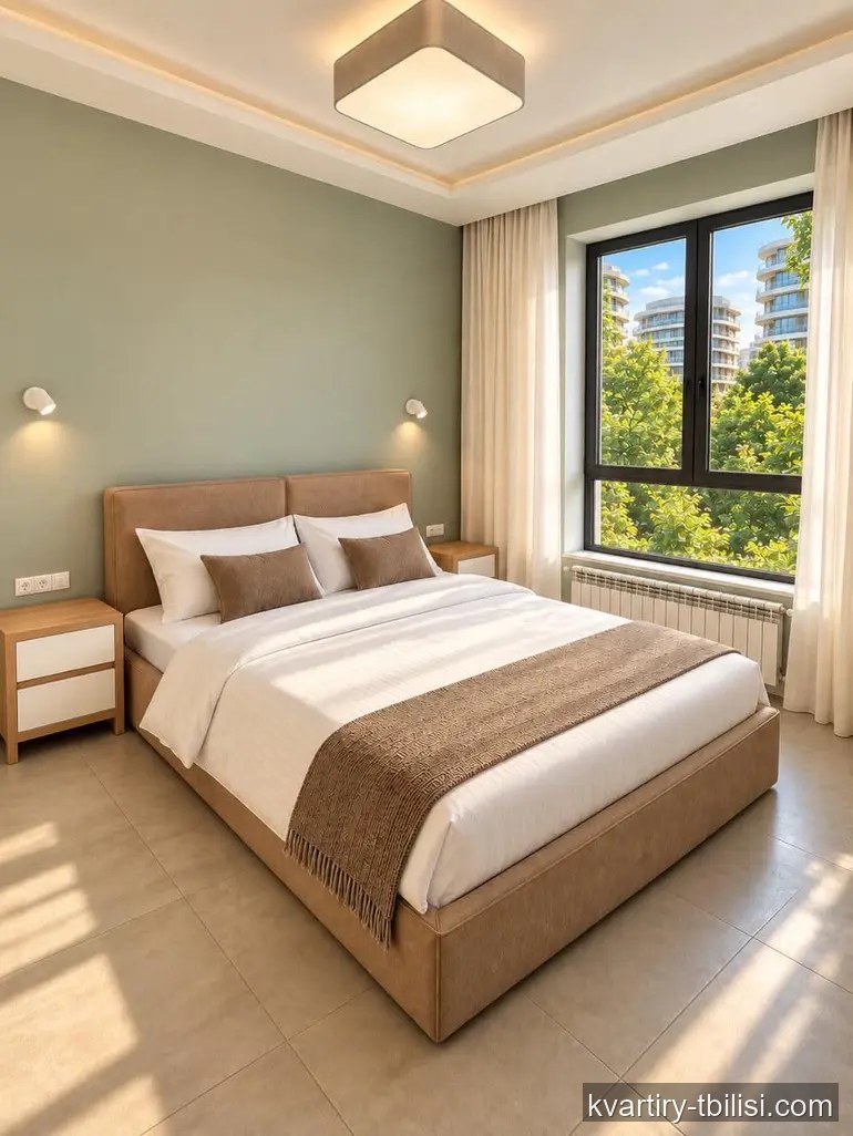 2-bedroom Apartment for rent in Saburtalo, Tbilisi, 55 sqm, floor 24/29 — 1 500 USD/month | Tbilisi Homes