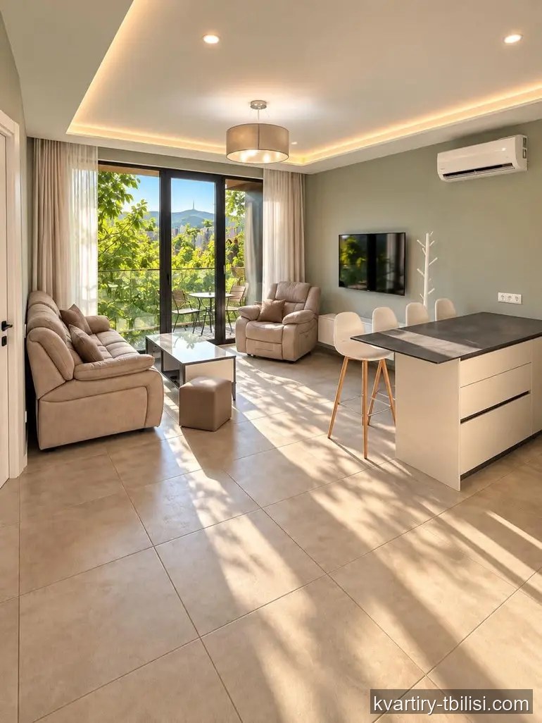 2-bedroom Apartment for rent in Saburtalo, Tbilisi, 55 sqm, floor 24/29 — 1 500 USD/month | Tbilisi Homes