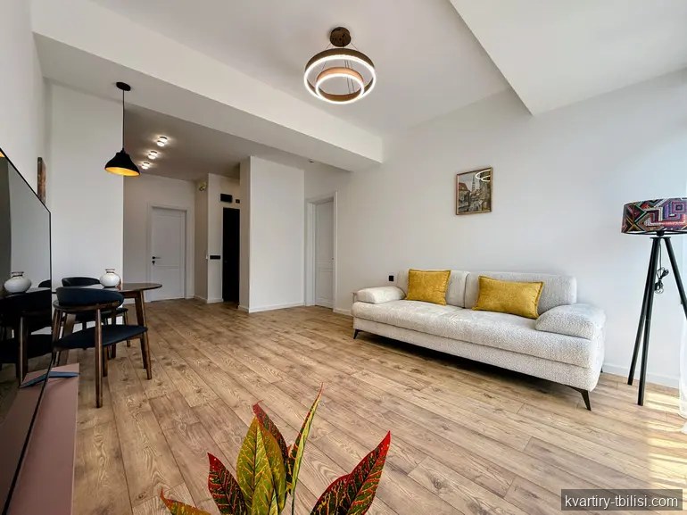 2-bedroom Apartment for rent in Saburtalo, Tbilisi, 62 sqm, floor 7/17 — 1 000 USD/month | Tbilisi Homes