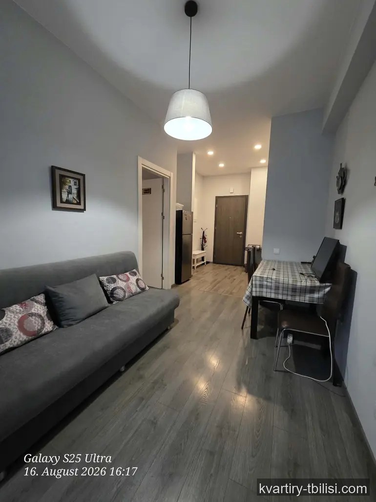 2-bedroom Apartment for rent in Saburtalo, Tbilisi, 45 sqm, floor 3/23 — 800 USD/month | Tbilisi Homes