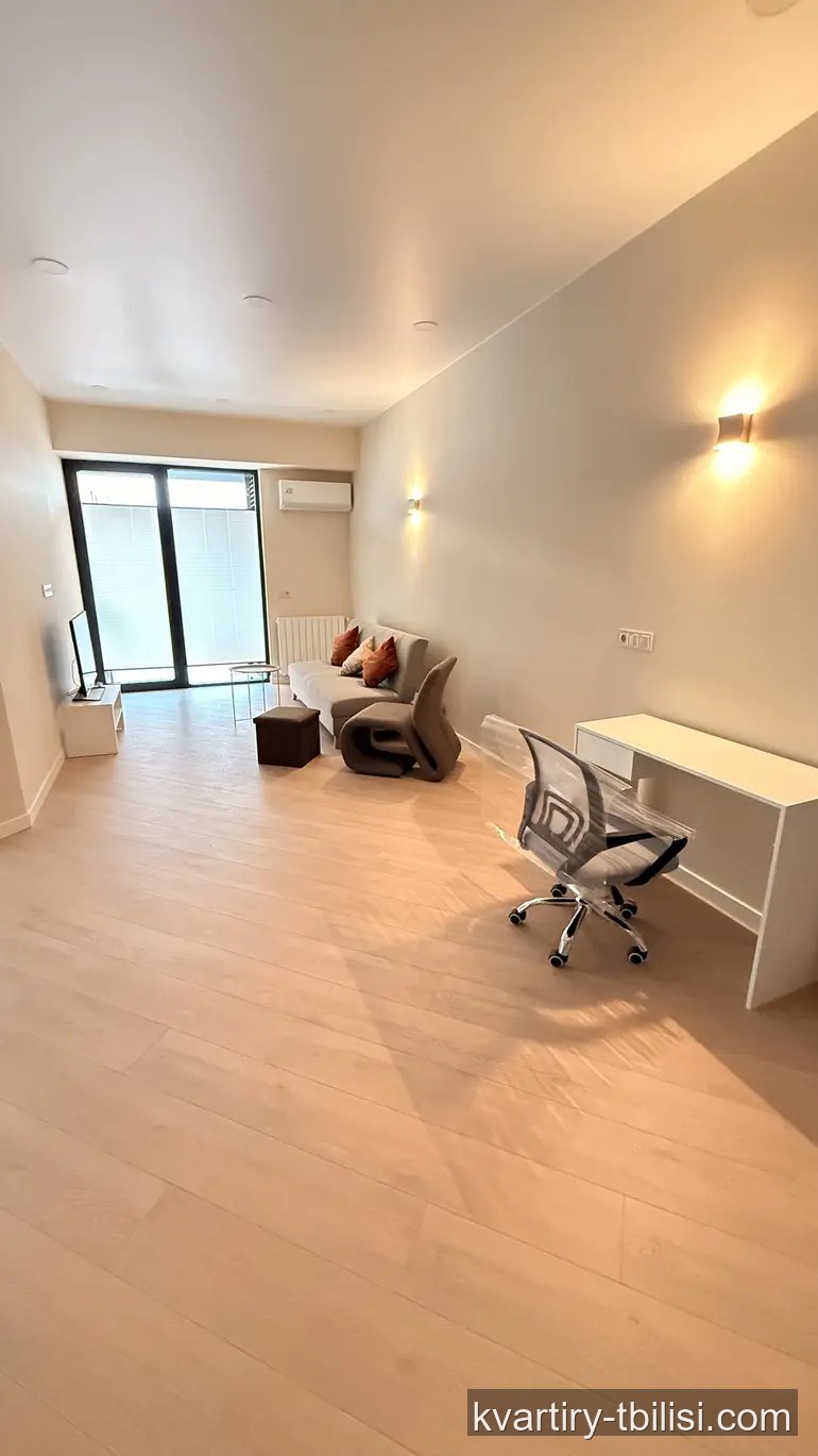 Двухкомнатная квартира на Сабуртало — 1 300 USD/мес | Tbilisi Homes