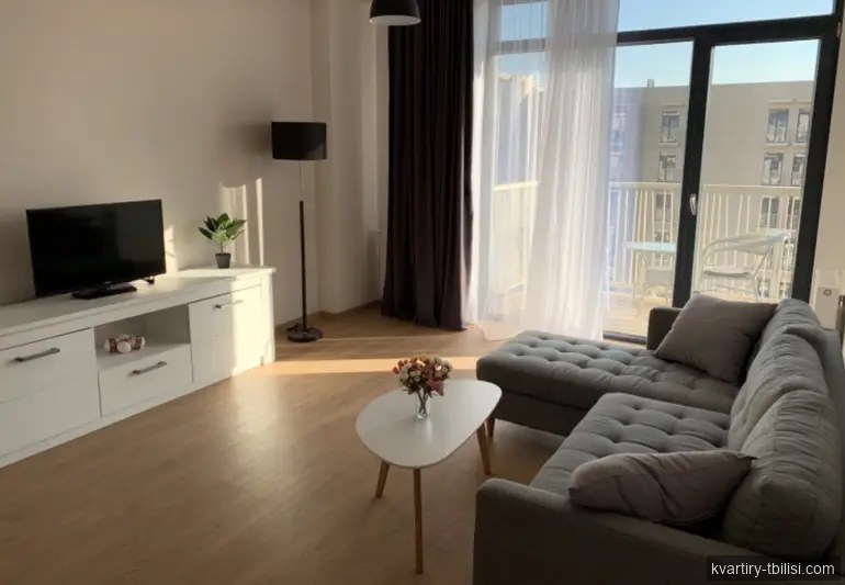 Двухкомнатная квартира на Сабуртало — 600 USD/мес | Tbilisi Homes