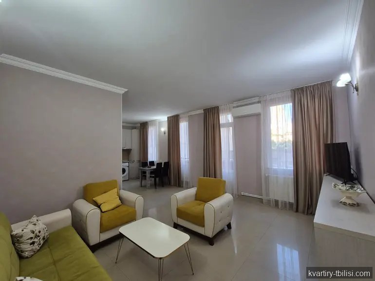 Двухкомнатная квартира на Сабуртало — 700 USD/мес | Tbilisi Homes