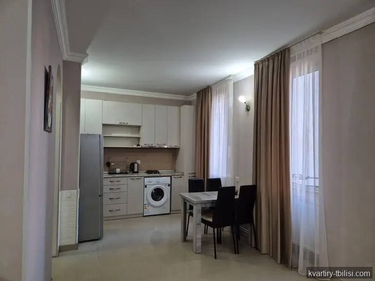 Двухкомнатная квартира на Сабуртало — 700 USD/мес | Tbilisi Homes