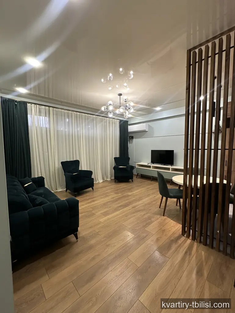 Двухкомнатная квартира на Сабуртало — 450 USD/мес | Tbilisi Homes