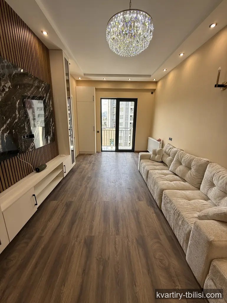 Двухкомнатная квартира на Сабуртало — 750 USD/мес | Tbilisi Homes