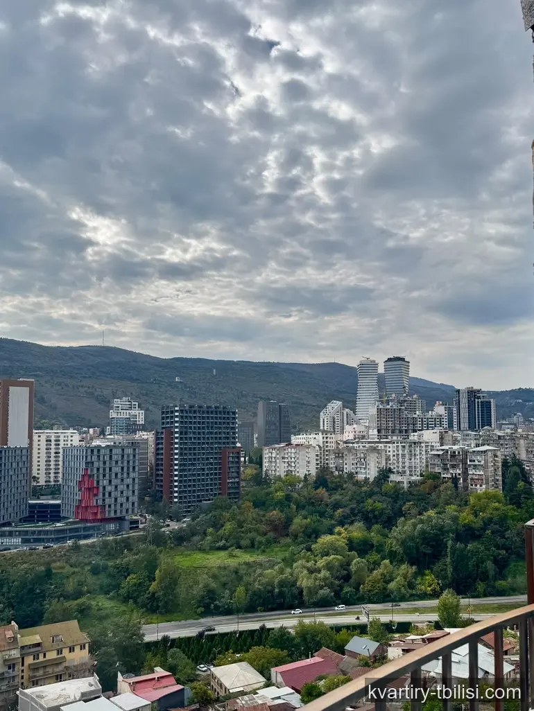 2-bedroom Apartment for rent in Saburtalo, Tbilisi, 70 sqm, floor 13/15 — 700 USD/month | Tbilisi Homes