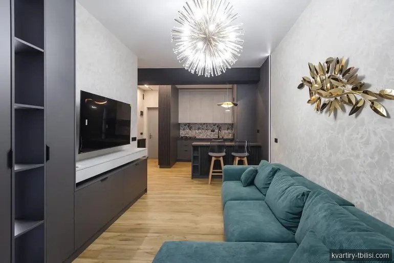 2-bedroom Apartment for rent in Saburtalo, Tbilisi, 55 sqm, floor 3/15 — 900 USD/month | Tbilisi Homes