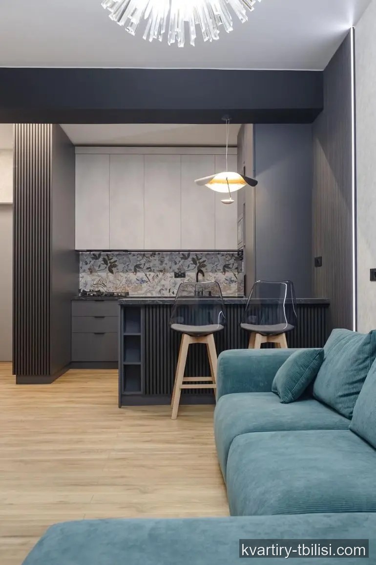 2-bedroom Apartment for rent in Saburtalo, Tbilisi, 55 sqm, floor 3/15 — 900 USD/month | Tbilisi Homes