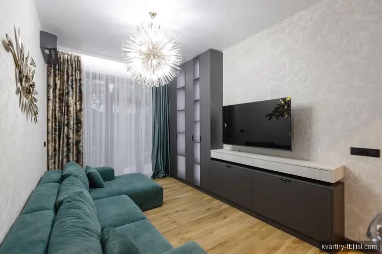 2-bedroom Apartment for rent in Saburtalo, Tbilisi, 55 sqm, floor 3/15 — 900 USD/month | Tbilisi Homes