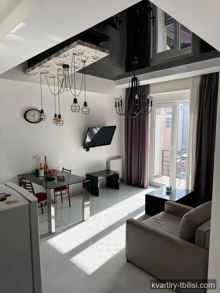 Двухкомнатная квартира на Сабуртало — 700 USD/мес | Tbilisi Homes