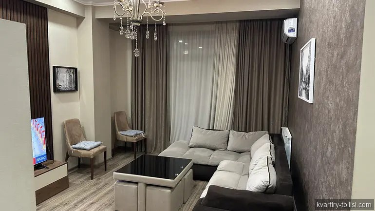 Двухкомнатная квартира на Сабуртало — 700 USD/мес | Tbilisi Homes