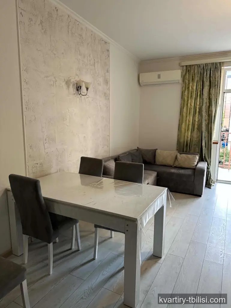 Двухкомнатная квартира на Сабуртало — 600 USD/мес | Tbilisi Homes