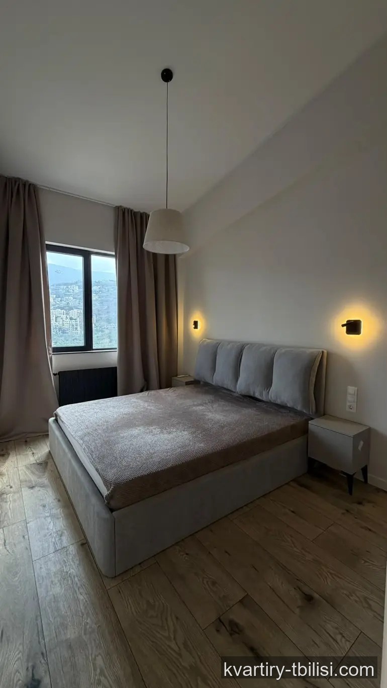 Двухкомнатная квартира на Сабуртало — 950 USD/мес | Tbilisi Homes