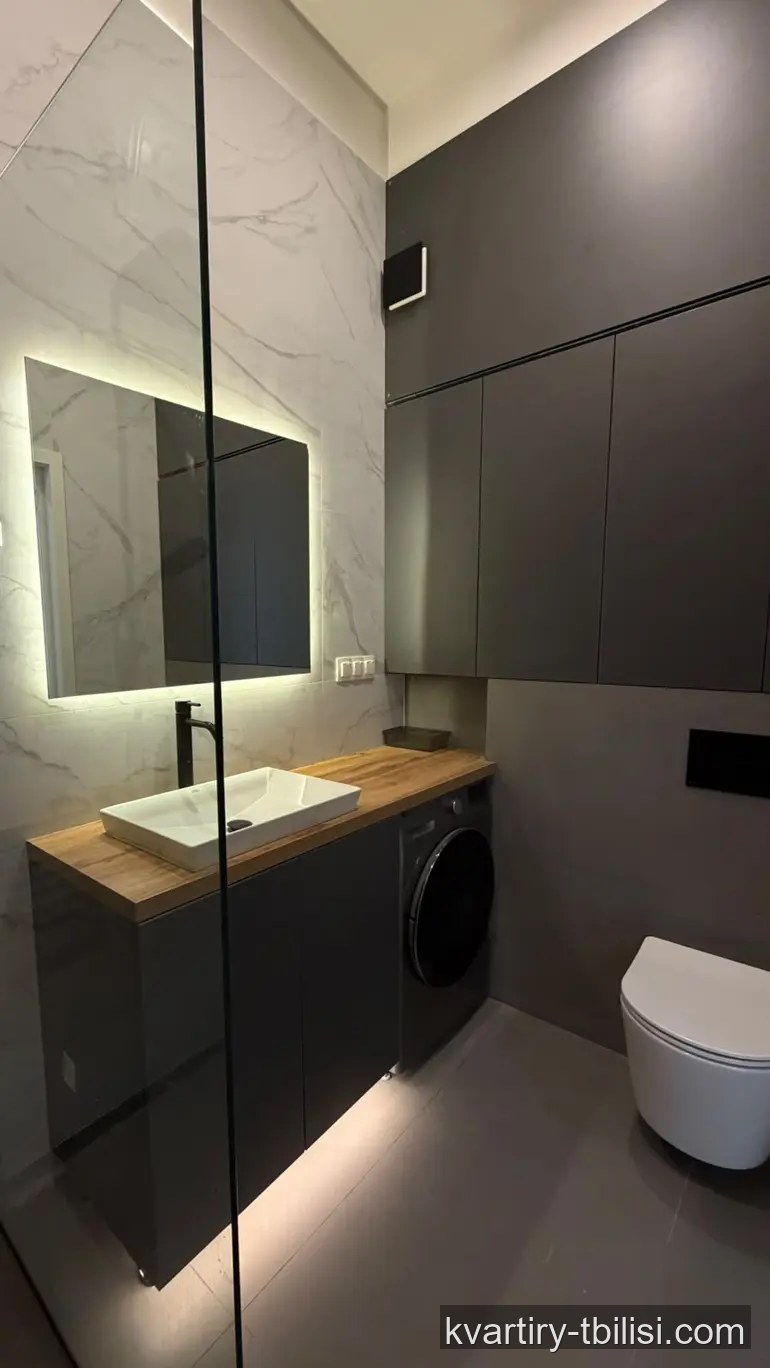 Двухкомнатная квартира на Сабуртало — 950 USD/мес | Tbilisi Homes